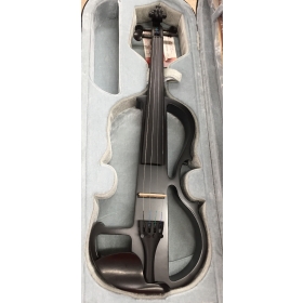 Hidersine Electric Violin Outfit - Black Satin Finish - B-Stock - CL1687