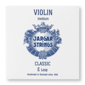 Jargar Violin E String. Classic Series Medium Loop End - 4/4 Size