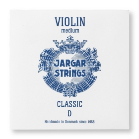 Jargar Violin D String. Classic Series Medium - 4/4 Size