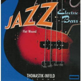 Thomastik Jazz Bass Strings SET Flatwound (Xlong scale 36,) 44-96