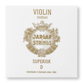 Jargar Violin D String. Superior Series Medium - 4/4 Size