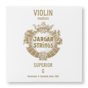 Jargar Violin G String. Superior Series Medium - 4/4 Size