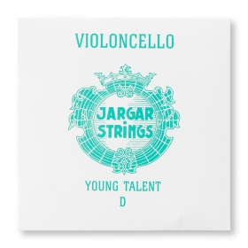 Jargar Cello D String. Young Talent Series Medium - 1/4 Size