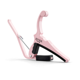 Kyser Capo Electric Quick Change Shell Pink