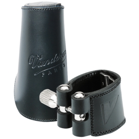 Vandoren Ligature & Cap Eb Clarinet Leather with Leather Cap