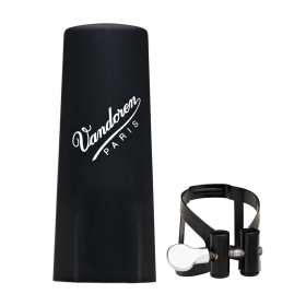 Vandoren Ligature & Cap Clarinet Bb Black M/O+Plastic