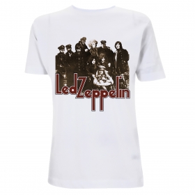 Led Zeppelin T-Shirt Large - LZ II Photo White