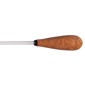 Montford Baton 16" White Lacquer Cork Taper