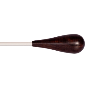 Montford Baton 14" White Lacquer Ebony Pear