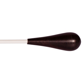 Montford Baton 16" White Lacquer Ebony Pear