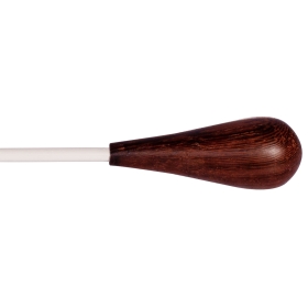 Montford Baton 16" White Lacquer Wenga Pear