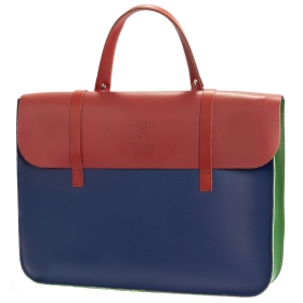 Montford Leather Music Case - Multi Colour