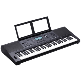 Medeli MILLENIUM Series Keyboard. 61 Key with Touch Response. Black