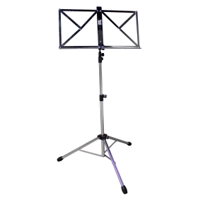 TGI Music Stand in Bag. Chrome