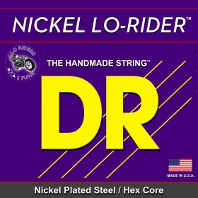 DR Strings Nickel Lo-Rider Bass Medium 6 String