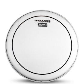 Promuco Heritage Drumhead 2-Ply Oil-Filled White Coated Tom/Snare 14"