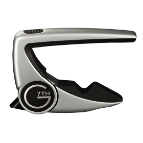 G7th Capo Performance 2 Classical Guitar - Silver