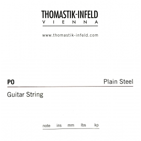 Thomastik Plain Guitar String 0.016 Tin Plated