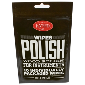 Kyser Care Guitar Polish wipes x10