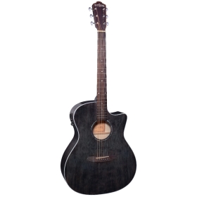 Rathbone No.3 - Sitka Spruce/Maple E/Cut - Black