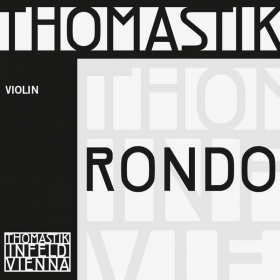 Rondo Violin String A. Carbon steel, chrome wound 4/4