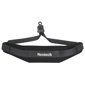 Neotech Soft Sax Strap Black Regular - Open Hook