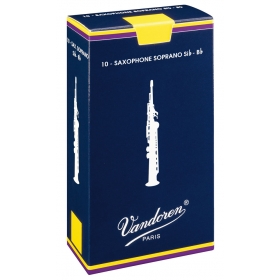 Vandoren Soprano Sax Reeds 1.5 Traditional (10 BOX)