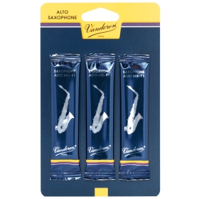 Vandoren Alto Sax Reeds 1.5 Traditional (3 Pack)