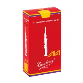 Vandoren Soprano Sax Reeds 2.5 Java Red (10 BOX)