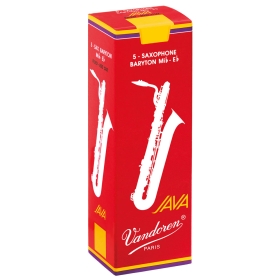 Vandoren Baritone Sax Reeds 2.5 Java Red (5 BOX)