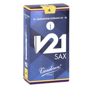 Vandoren Soprano Sax Reeds 4 V21 (10 BOX)