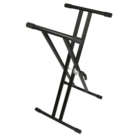 TGI Keyboard stand. Double Braced. Black