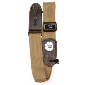 TGI Guitar Strap Woven Khaki