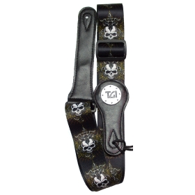 TGI Guitar Strap Skull Celtic Cross