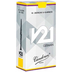 Vandoren Bb Clarinet Reeds 3.5 V21 German (10 BOX)