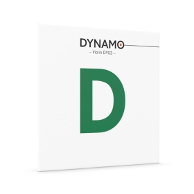 Thomastik-Infeld DYNAMO® Violin String D - NO. DY03 4/4 - Synthetic core, aluminium wound