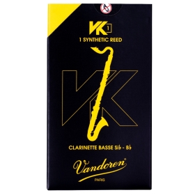 Vandoren Bass Clarinet Synthetic VK1 Reed - Strength 35