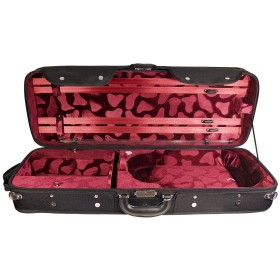 Hidersine Luxury Viola Case Oblong - Adjustable 15-16.5"