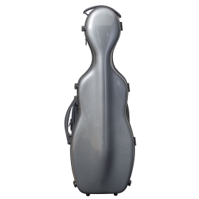 Hidersine Violin Case - Polycarbonate Gourd Carbon Fibre Effect