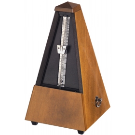 Wittner Metronome. Wooden. Walnut Coloured. Highly Polished.