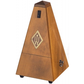Wittner Metronome. Wooden. Walnut Colour High Polish.w/Bell.