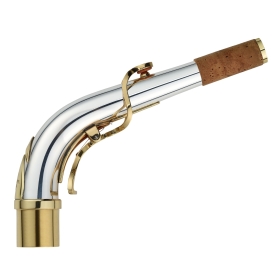 Yanagisawa Alto Sax Neckpipe - AKz3 Solid Silver 