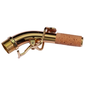 Yanagisawa Soprano Sax Neckpipe - Curved Bronze Lacquered