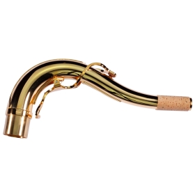 Yanagisawa Tenor Sax Neckpipe. Bronze Gold Plated