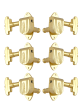 Grover Full-Size Imperial 151 Series Gold Set 3+3