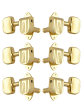 Grover Full-Size Imperial 152 Series Gold Set 3+3 - Butterbean Buttons