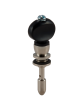 Grover Champion Violin Pegs - Black Button