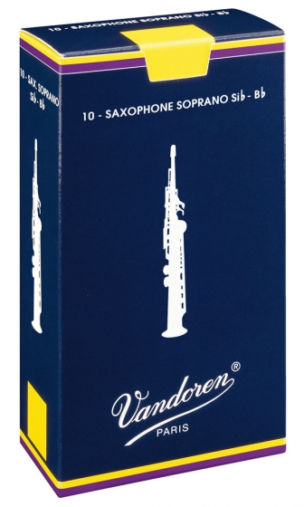 Vandoren Soprano Sax Reeds 3 Traditional (10 BOX)