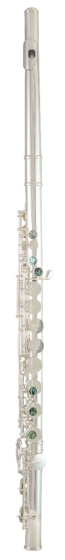 Trevor James Performer Alto Flute Outfit. Straight. Silver Lip Riser - Voce 958 Head