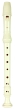 Aulos Descant Recorder 303B Elite - School Recorder - Ivory